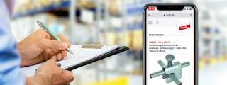 Blitzschutzmaterialien - Bestellung einfach per App auslösen