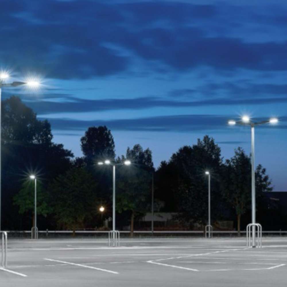 LED street lights 16:9