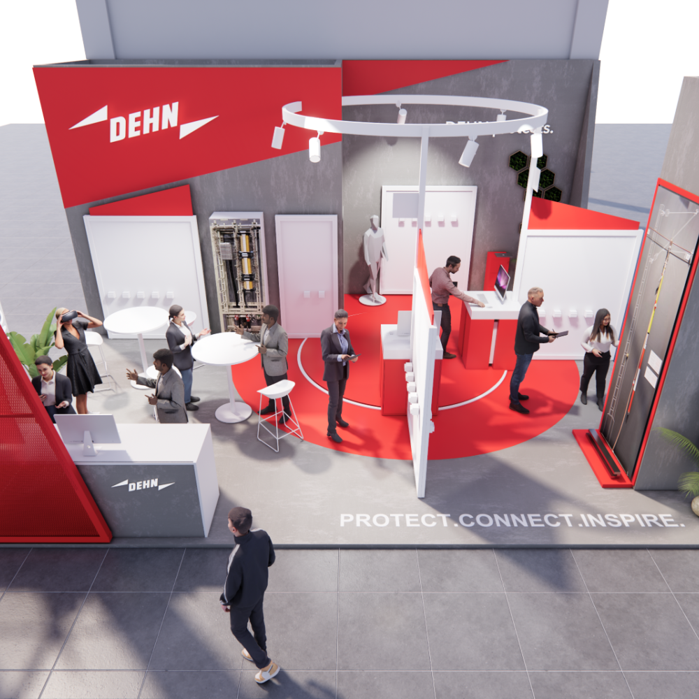 image DEHN Exhibition booth at InnoTrans 2026 1900x1069px