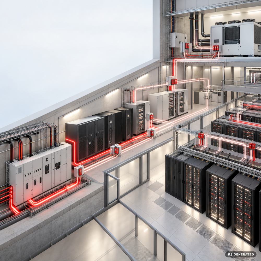 Datacenter protected by DEHN