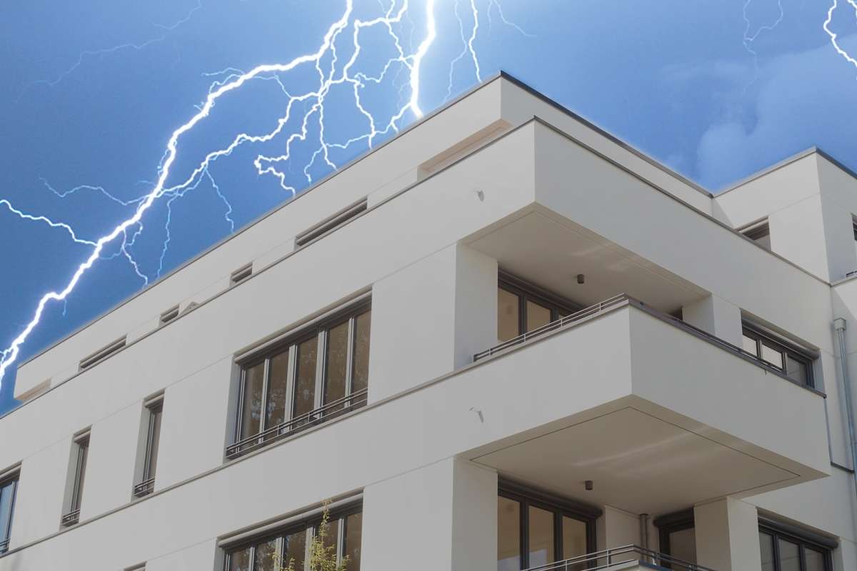 DEHN schützt das Mehrfamilienhaus
